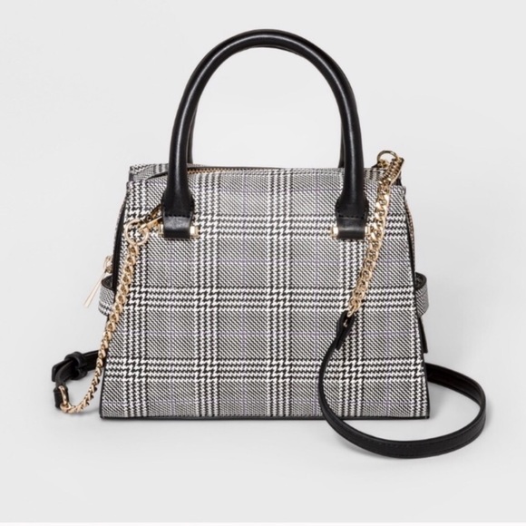 a new day Handbags - Mini Plaid Purse! Brand New!